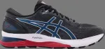 Кроссовки gel nimbus 21 'black electric blue' Asics, черный - фото