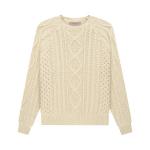 Джемпер Fear of God Essentials Cable Knit 'Eggshell', белый - фото