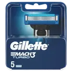 Gillette Mach3 Turbo картриджи для бритвы, 5 шт/1 упаковка - фото 2