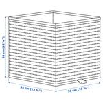 Корзина Ikea Gnabbas, коричневый - фото 8