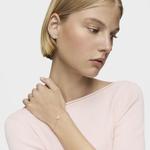 Браслет Tous Color With Quartz Bear Motif, серебро/розовый - фото 5