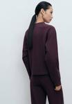Толстовка Mango CREWNECK , Bordeaux - фото 3