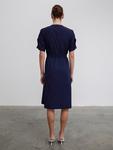 Платье до колена BGN, темно-синий - фото 4