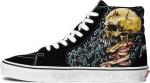 Кеды Vans Metallica x Sk8-Hi Pushead, черный - фото 3