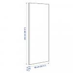 Экран для письменного стола Ikea Mittzon 85X193X50 см, бежевый - фото 5