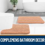 Коврик для ванной Olanly, 60х40 см, персиковый - фото 6