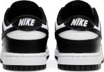 Кроссовки Nike Dunk Low 'Black White', черный/белый - фото 3