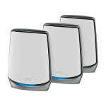 Wi-Fi роутер Netgear Orbi RBK853 , +2 расширителя, белый - фото