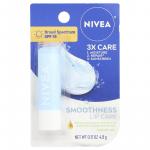 Nivea, Smoothness Lip Care, SPF 15, 4,8 г (0,17 унции) - фото 2