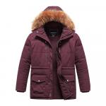 Пуховик Creatmo US Men's, бордовый - фото