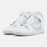 Кроссовки Nike Sportswear Dunk Hi Retro, белый/голубой - фото 3