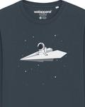 Свитер Watapparel Sweatshirt Fly me to the moon, антрацит - фото 4