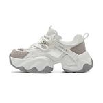 Низкие массивные кроссовки женские DAPHNE, Ecru - фото 8