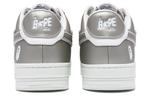 Кроссовки BAPE A BATHING APE Bape Sta #4 Silver, серый - фото 8