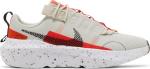 Кроссовки Nike Wmns Crater Impact 'Light Bone Bright Crimson', кремовый - фото
