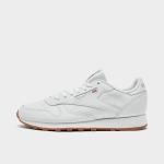 Мужские кроссовки Reebok Classic Leather Casual, белый/коричневый - фото