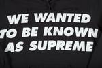 Толстовка Supreme Known As Hooded Sweatshirt 'Black', черный - фото 3