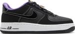 Кроссовки Nike Air Force 1 LV8 GS 'World Champ - Lakers', черный - фото 2