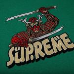 Футболка Supreme Samurai Tee 'Light Pine', зеленый - фото 3