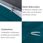 Комплект постельного белья Nesture, 2 предмета, 140х200/80x80 см, бензиновый/антрацит - фото 3