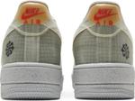 Кроссовки Nike Air Force 1 Crater GS 'Move To Zero - White Orange', белый - фото 7