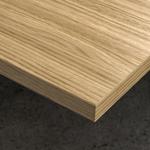 Рабочий стол IKEA MITTZON, 120x80, дуб/белый - фото 8