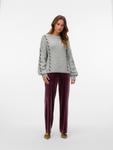 Свитер VERO MODA VMIlina, mottled grey - фото 5