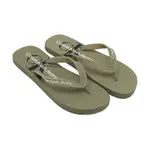 Шлепки Calvin Klein, зеленый - фото 2