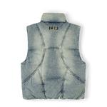 Lee Пуховики Unisex Medium Light Blue - фото 3