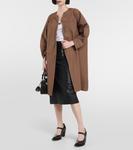 Асимметричное пальто Prada, Corteccia - фото 2