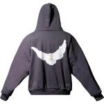 Худи Yeezy Gap Engineered By Balenciaga Dove Shrunken, черный - фото 3