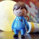 Мини-фигурка Pop Mart 009 Space Walker How2Work Jackie Lam, голубой - фото 2