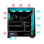 Корпус Phanteks G370AC, Mid Tower, чёрный - фото 3