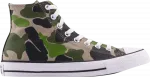 Кроссовки Converse Chuck Taylor All Star High Archival Camo, зеленый - фото