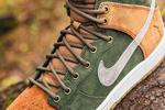 Кроссовки Nike Homegrown x SB Dunk High PRM 'Sequoia', зеленый - фото 9
