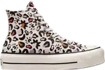 Кроссовки Converse Wmns Chuck Taylor All Star Platform High Mystic World - Multi Leopard, кремовый - фото