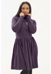 Платье Yours Clothing Jersey dress, Purple - фото