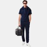 Брюки с зауженными штанинами LACOSTE, синий - фото 6