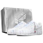 Кроссовки Nike Air Force 1 Skateboard Shoes Unisex Low-Top Blue - фото