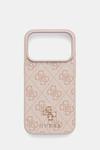 Чехол для iphone 17 pro Guess, розовый - фото