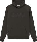 Худи Fear of God Essentials Hoodie 'Off Black', черный - фото 2