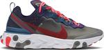 Кроссовки Nike React Element 87 'Red Orbit', красный - фото 2