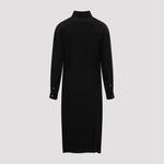 Black Viscose Sarong Shirt Theory - фото 2