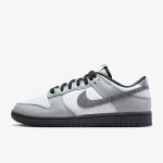 Кроссовки Nike Dunk Low LX Women's Sneakers, серый/белый - фото