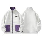 Куртка DoraemonA Puffer, фиолетовый/съемная подкладка шерпа - фото 2