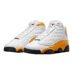 Кроссовки Nike Air Jordan 13 Retro, белый/желтый - фото 3