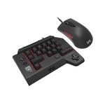 Игровой комплект HORI T.A.C. FOUR TYPE K2 (PS4/PS3/PC), чёрный - фото