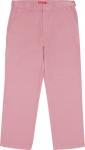 Брюки Supreme Work Pant 'Dusty Pink', розовый - фото
