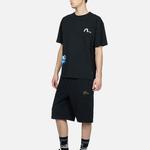 Футболка мужская черная Evisu, черный - фото 4