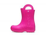 Ботинки Crocs Handle It Rain Boot - Kids', Pink Crush - фото 3